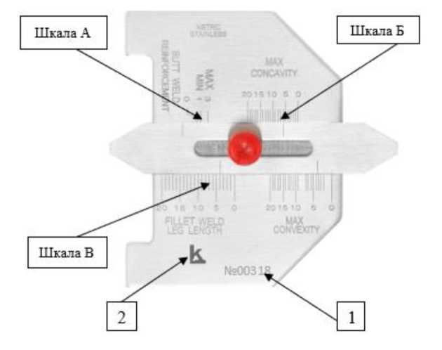 Внешний вид. Шаблоны сварщика универсальные Калиброн, http://oei-analitika.ru рисунок № 9