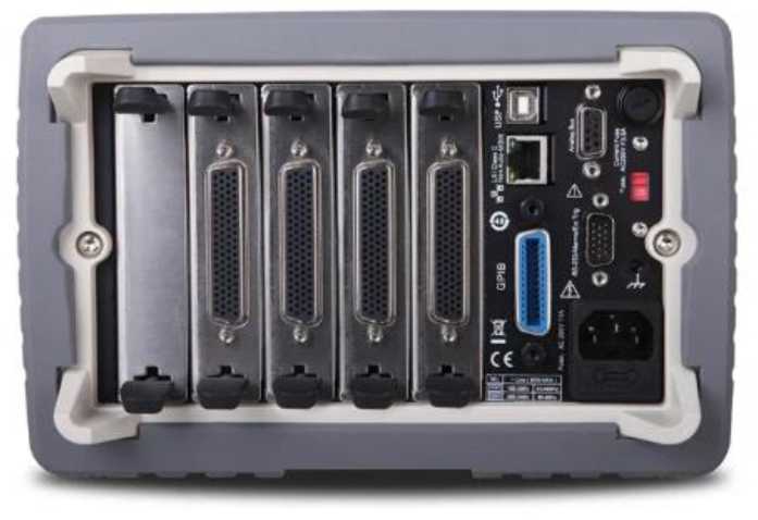 Внешний вид. Мультиметры цифровые с системой сбора данных и коммутации , http://oei-analitika.ru рисунок № 2