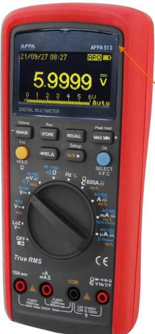 Внешний вид. Мультиметры цифровые, http://oei-analitika.ru рисунок № 4