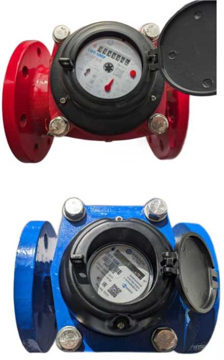 Внешний вид. Счетчики воды турбинные, http://oei-analitika.ru рисунок № 1