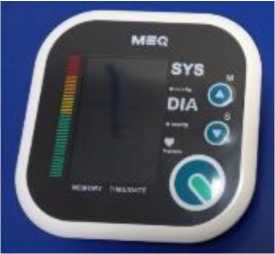 Внешний вид. Измерители артериального давления и частоты пульса автоматические, http://oei-analitika.ru рисунок № 9