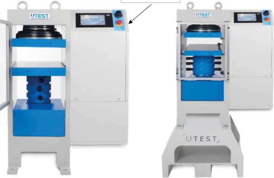 Внешний вид. Прессы испытательные гидравлические, http://oei-analitika.ru рисунок № 1