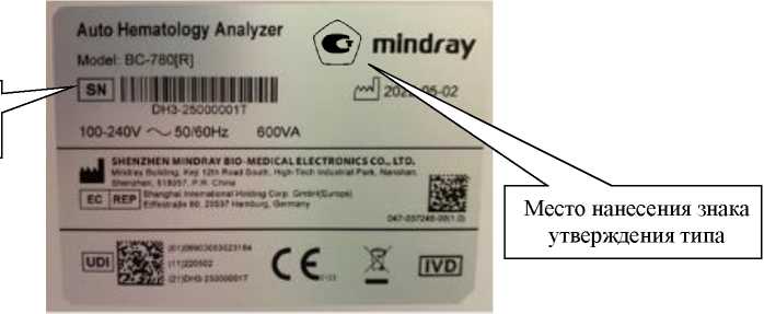 Внешний вид. Анализаторы гематологические автоматические, http://oei-analitika.ru рисунок № 8