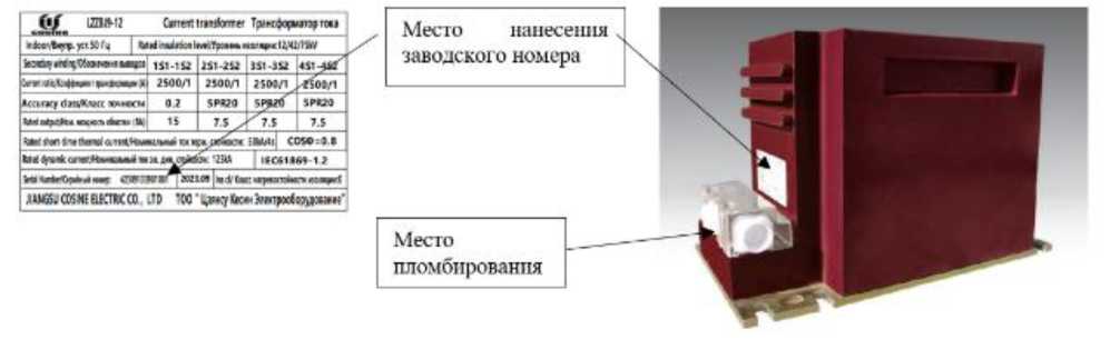 Внешний вид. Трансформаторы тока, http://oei-analitika.ru рисунок № 1