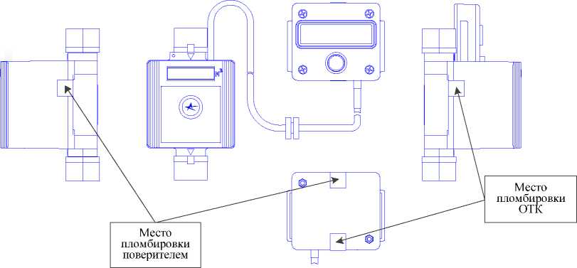 Внешний вид. Счетчики газа бытовые, http://oei-analitika.ru рисунок № 2