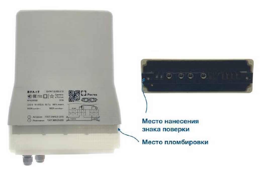 Внешний вид. Счетчики электрической энергии статические однофазные интеллектуальные, http://oei-analitika.ru рисунок № 2