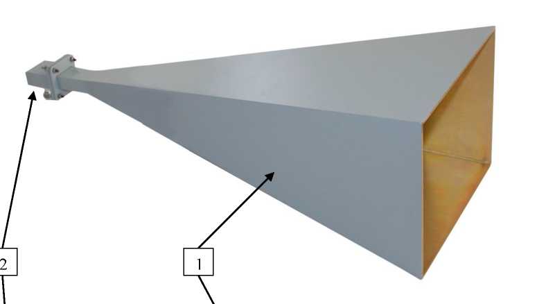 Внешний вид. Антенны измерительные пирамидальные рупорные, http://oei-analitika.ru рисунок № 2