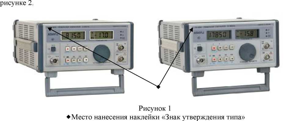 Внешний вид. Генераторы сигналов высокочастотные, http://oei-analitika.ru рисунок № 1