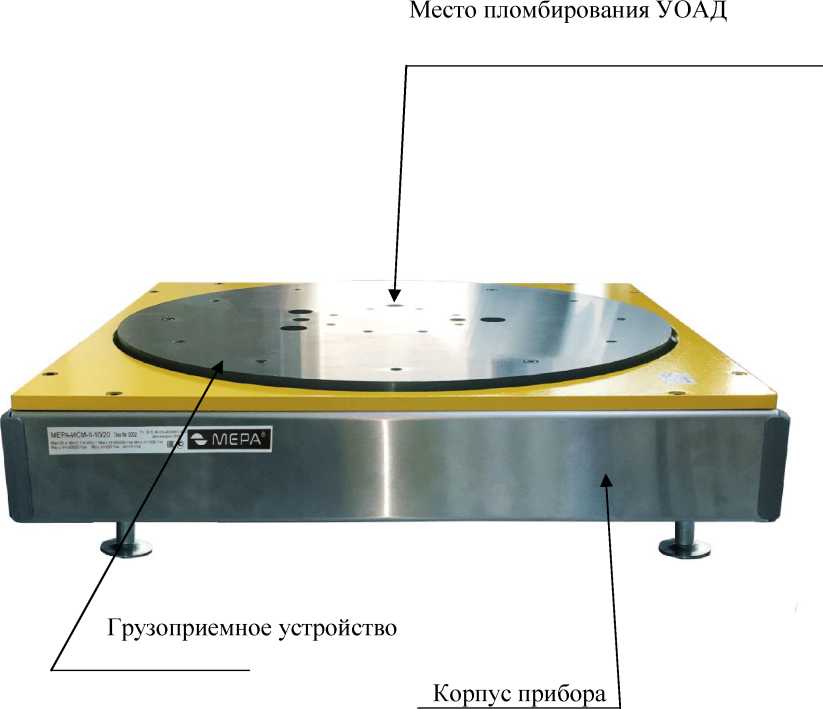 Внешний вид. Приборы для измерения массы и статического момента, http://oei-analitika.ru рисунок № 1