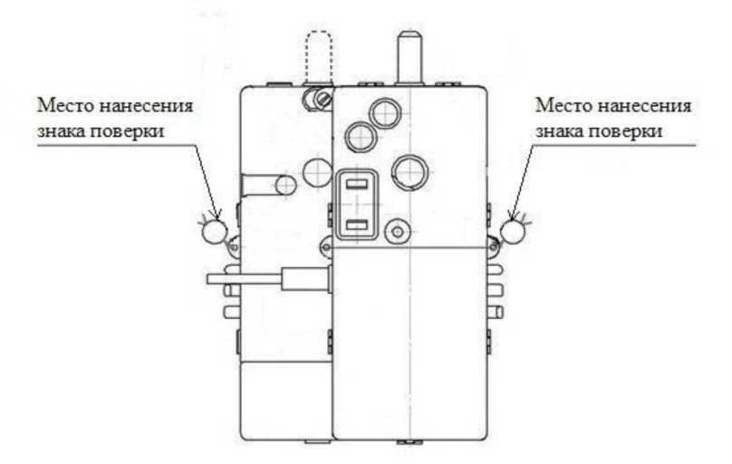 Внешний вид. Счетчики электрической энергии однофазные, http://oei-analitika.ru рисунок № 7