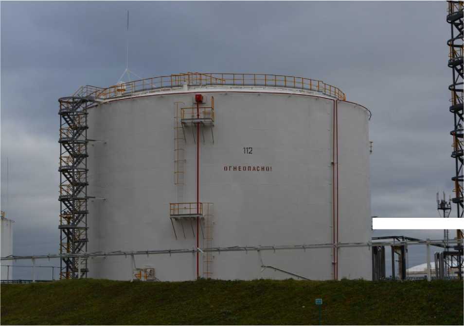 Внешний вид. Резервуары стальные вертикальные цилиндрические, http://oei-analitika.ru рисунок № 10