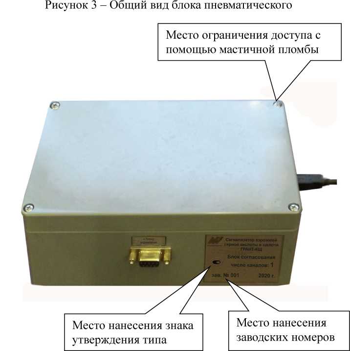 Внешний вид. Сигнализаторы аэрозолей кислоты и щелочи, http://oei-analitika.ru рисунок № 4