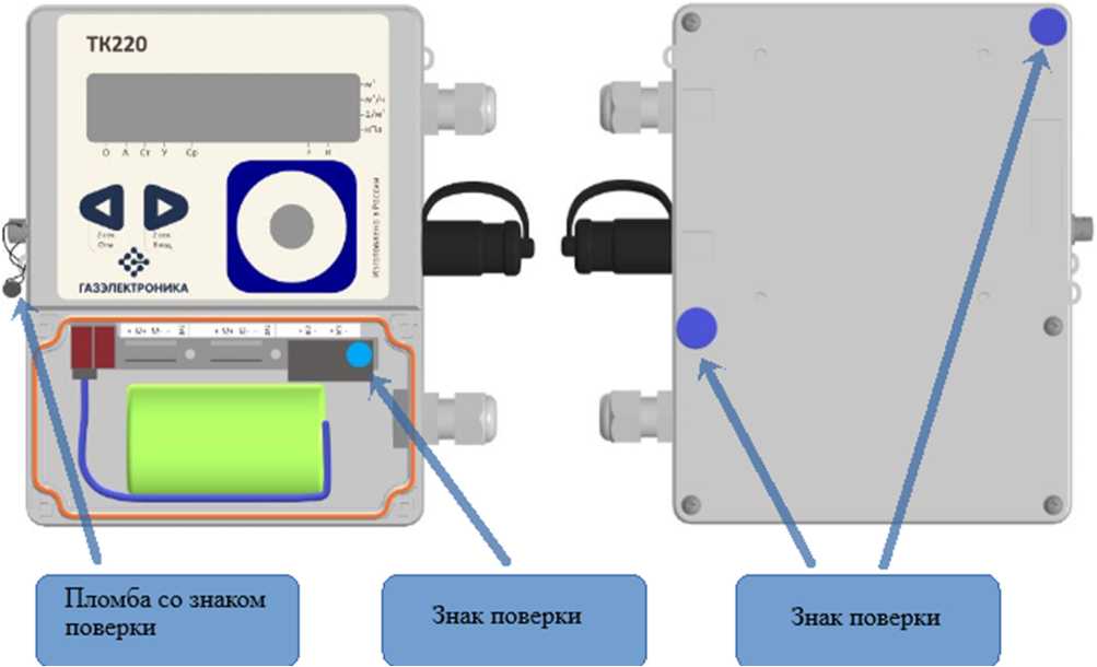 Внешний вид. Корректоры объема газа, http://oei-analitika.ru рисунок № 4