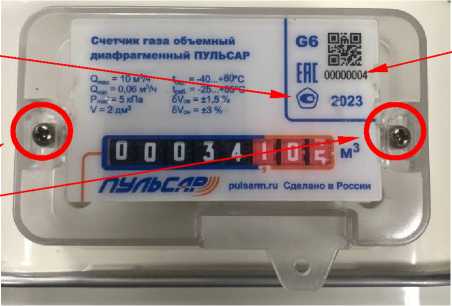 Внешний вид. Счетчики газа объемные диафрагменные, http://oei-analitika.ru рисунок № 5