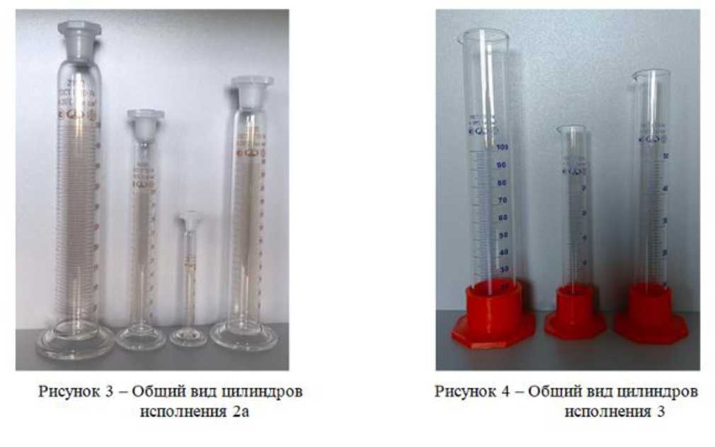Внешний вид. Цилиндры мерные первого класса точности, http://oei-analitika.ru рисунок № 3